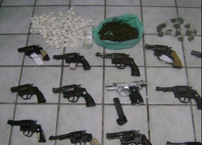 Armas apreendidas