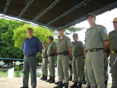 A solenidade foi prestigiada pelos comandantes das unidades operacionais