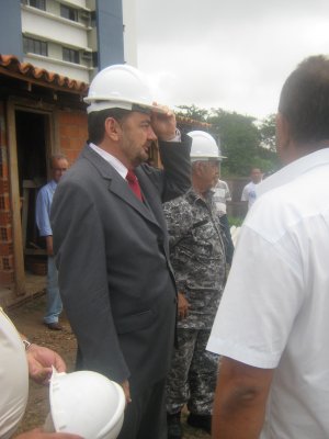 Visita s obras do 1 BPM