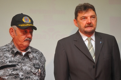 Comandante Geral, Cel Francisco Prado e Wilson Martins
