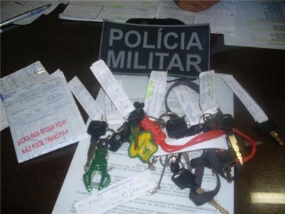Motos apreendidas Piripiri