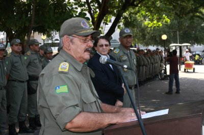 Cel. PM Francisco Prado, Comandante Geral