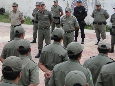 Efetivo recebe subcomandante geral em Floriano