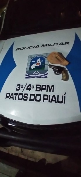 armas e drogas apreendidas pela PMPI 