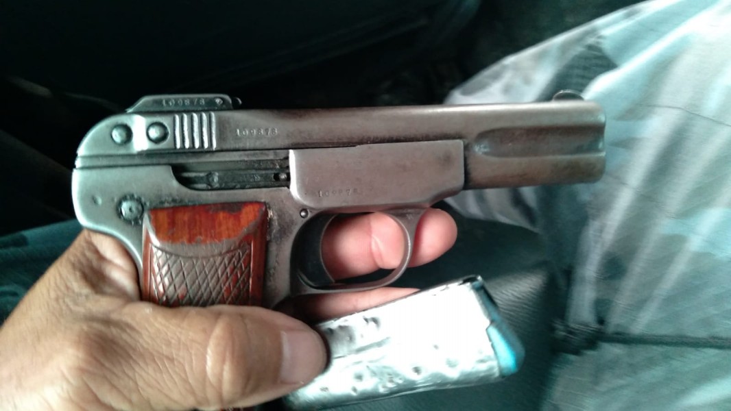 Apreenses de arma de fogo pela PMPI nesta semana