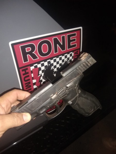 Apreenses de arma de fogo pela PMPI nesta semana