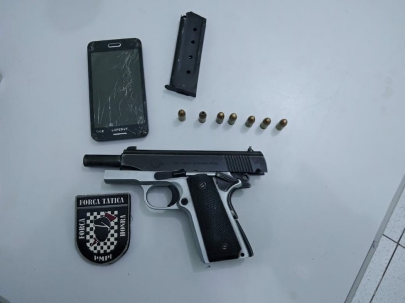 PMPI apreende armas de fogo em Parnaba durante operaes