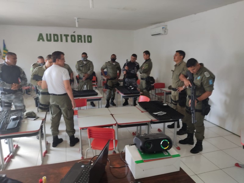 12 BPM implementa novo armamento e promove treinamento de tiro 