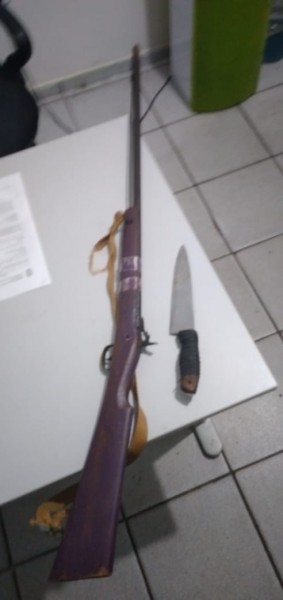 Armas apreendidas
