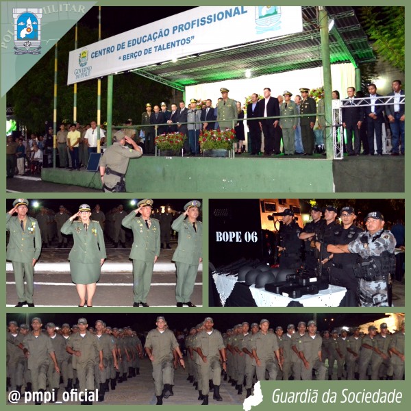 Concurso PM PI Soldado - Legislação Da Policia Militar do Piauí 